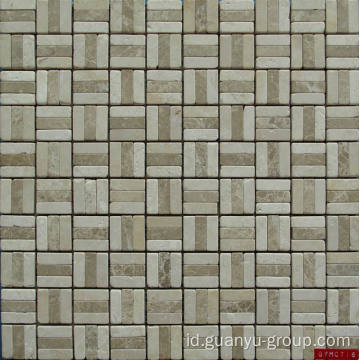 Mosaic Marmer Alam, Mosaic Batu, Mosaik 3 D